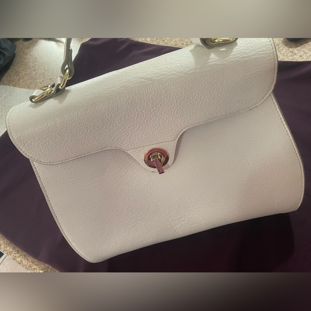 ANTONIO MELANI White Leather Bag